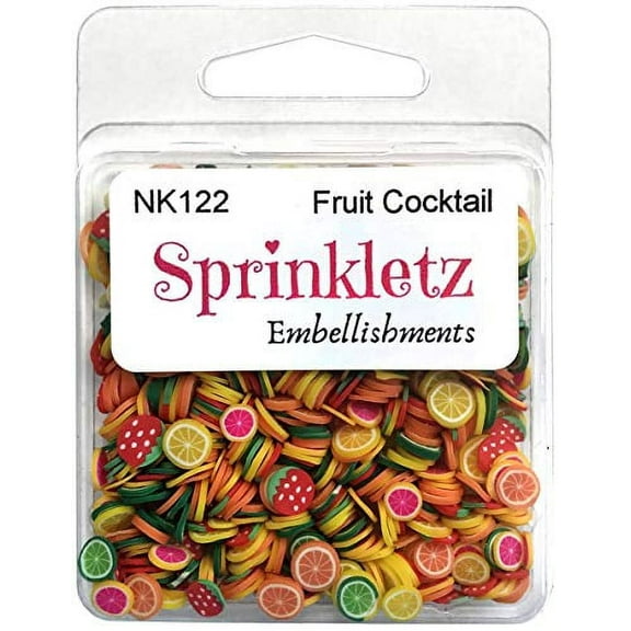 Buttons Galore Sprinkletz Embellishments 12g-Fruit Cocktail