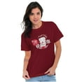 thumbnail image 4 of Betty Boop Heart Angel Wings Ooh LaLa Women's Graphic T Shirt Tees Brisco Brands 2X, 4 of 6