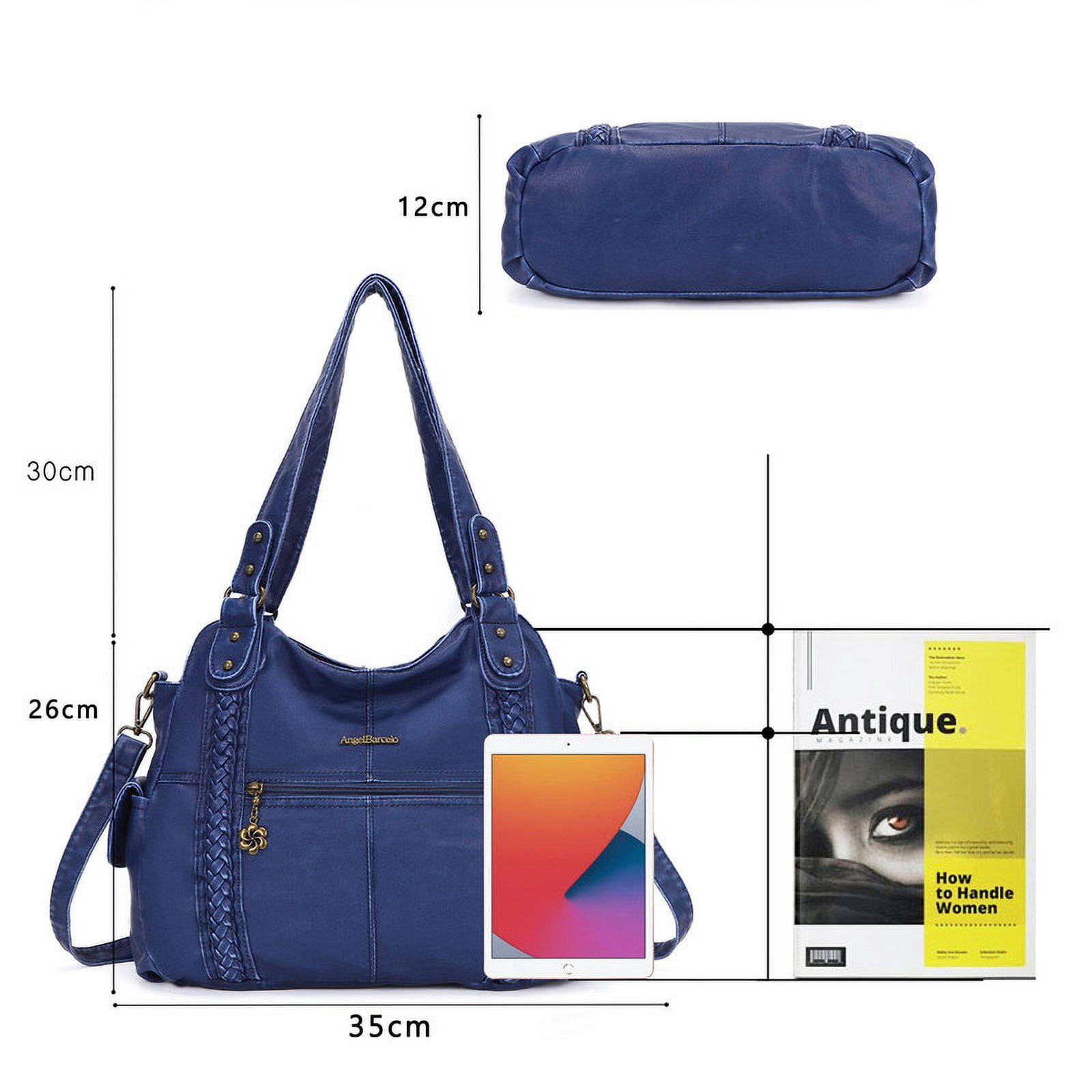 Angel Barcelo Women's handbag with adjustable simple crossbody bag