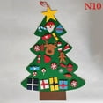 thumbnail image 6 of FNNMNNR Felt Christmas Tree Decoration Ornaments Handmade DIY Cartoon Christmas Tree, 6 of 6