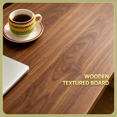 thumbnail image 4 of iooHug Lift Top Coffee Table, 39.37 Inch Mid‑Century Wood Grain Coffee Table with Hidden & Side Storage, Multi‑Functional Center Table for Living Room,Walnut, 4 of 7