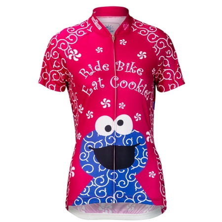 Brainstorm Gear Women s Cookie Monster Pink Cycling Jersey - SSCC-W price history on PriceWatchPro