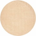 thumbnail image 4 of SAFAVIEH Clyde Solid Plush Polyester Shag Area Rug, Cream, 7' x 7' Round, 4 of 5
