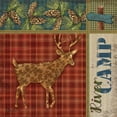 thumbnail image 3 of Brent, Paul 15x15 Black Modern Framed Museum Art Print Titled - Camp Creek III, 3 of 5