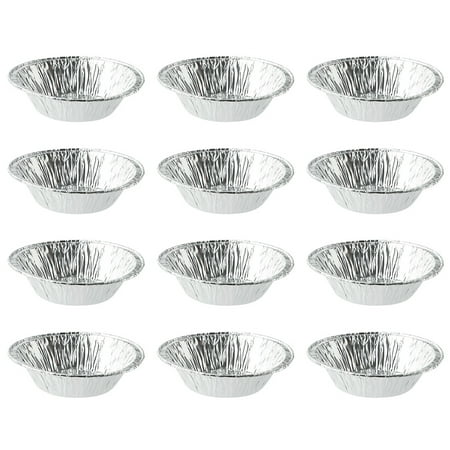 

1 Set 500Pcs Disposable Egg Tart Molds Practical Tinfoil Egg Tart Pans (Silver)