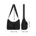 thumbnail image 5 of Deago Crossbody Bag for Women Nylon Waterproof Shoulder Purse Messenger Bag Handbag Multi Pocket Lightweight Pocketbooks, 5 of 9