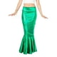 thumbnail image 3 of Falda de sirena Spooktacular Creations con holograma metálico con perla, 3 of 6