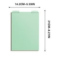 thumbnail image 2 of Loose Leaf Notebook with 60 Pages for Daily Journaling and Note Taking, Durable Cover for Organized Writing and Sketching, Ideal for Learners and Professionals(Mint Green)，Ccwuwei, 2 of 9