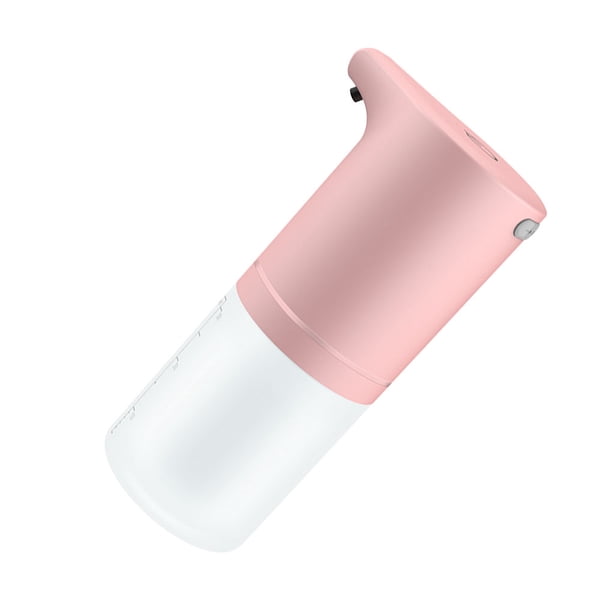 Toystoory Dispensador de jabón con Sensor automático sin contacto de 350ml, espuma con carga USB, Sensor infrarrojo inteligente, dispensador de jabón Juegos de accesorios de baño Rosa Toystoory HA005547-03