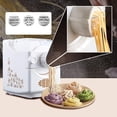 thumbnail image 5 of Machine à Pâtes Électrique, Machine à Pâtes et Nouilles Automatique avec 9 Formes Différentes, Machine à Pâtes pour Faire des Pâtes Fraîches, Blanc, 5 of 5