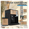 thumbnail image 3 of 5 Gallon Water Dispenser, Top Loading Hot Cold Water Dispenser for 1.2 to 5 Gallon Bottle, Practiacal Freestanding Countertop Water Cooler with 3 Temperature Setting for Home, Office, and School, 3 of 9