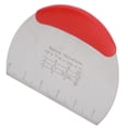thumbnail image 4 of Stainless Steel Dough Cake Butter Scraper Pizza Cutting Knife with Scale Baking Tool, 4 of 8