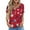 501_Camouflage, variant on HEILAU American Flag Graphic T Shirts for Women 4th of July Tees V Neck 2025 Button Short Sleeve Independence Summer Shirt Patriotic Tops