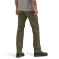 thumbnail image 2 of Men's Wrangler Peak Comfort Regular Fit Twill Pants Color: Olive Night Size: 40X32, 2 of 4