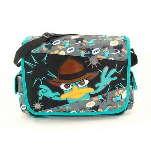 Messenger Bag - Phineas and Ferb - Stop Pow New School Book Bag 616465