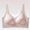 c01Purple, variant on Women's Mesh Push-Up Bras Full Coverage Unlined Underwire Bra Beauty Back Breathable Smoothing Brassiere Black M