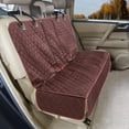 thumbnail image 1 of ANOSOSPECIAL Funda para asiento de coche para perros para asiento trasero para niños Protector de asiento de coche ISOFIX para perros Antideslizante Resistente al agua Durable Ajuste universal Funda p, 1 of 5