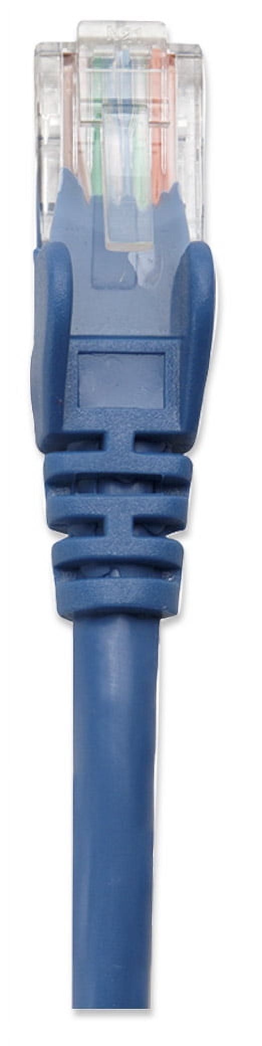 Intellinet Network Cable, Cat6, UTP, 100% Copper, 14 ft., Blue