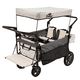 thumbnail image 1 of Carriola Vagon Doble Para Bebé Tmz Multifuncional Plegable Beige Completo, 1 of 9