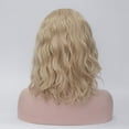thumbnail image 4 of BERON Blonde Short Wigs Women Girls Curly Wavy Hair Wig 14" Body Bob Cosplay Party or Daily Use Wigs, 4 of 6