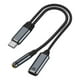 thumbnail image 2 of USB C A 3.5 Mm Adaptador Audio Y Cargador Jack Cable 2 en 1 Con PD 100W Carga Rápida para 16 15, 2 of 9