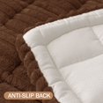 thumbnail image 5 of decorUhome Couch Covers for 2 Cushion Couch Sofa, Non Slip Fuzzy Couch Covers for Pets, Washable Slipcover for Dogs(Brown, 27.6" x 59"), 5 of 10