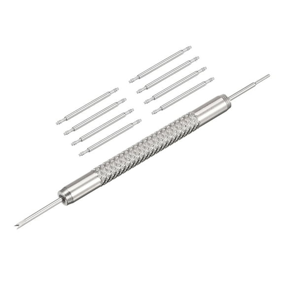 Uxcell 20mm Watch Band Pins Replacements, 1.5mm Dia, 8PCS, with Spring Bar Tool