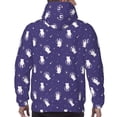 thumbnail image 7 of Rateoe Astronaut Rabbit Pattern Mens Hoodie, Pullover Hooded Sweatshirt, Kangaroo Pocket Hoodie Ideal for Daily Wear, Travel and Home-Medium, 7 of 7