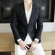 thumbnail image 2 of Traje informal de alta calidad para hombre, abrigo de moda con tendencia atractiva, Boutique de negocios, baile de boda, Top de abrigo, Primavera, S-5XL, 2024, 2 of 5