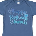 thumbnail image 4 of Inktastic Blue Happy Birthday Daddy Boys or Girls Baby Bodysuit, 4 of 5