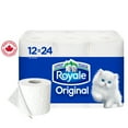 thumbnail image 1 of Royale Original, 2 Ply Toilet Paper, 12 Equal 24 Bathroom Tissue Rolls, 1 of 15