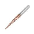 thumbnail image 3 of Fdit Tapered Milling Cutter Ball Nose End Mills 0.5mm Cutting Diameter Tungsten Steel Carbide Router Bits For 3D Wood Engrave For, 3 of 8