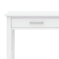 thumbnail image 3 of Simpli Home Kitchener SOLID WOOD 47 inch Wide Contemporary Console Sofa Table in White, 3 of 8