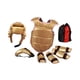 thumbnail image 4 of Boxing Body Protector Juego de brazo acolchado Guardias del equipo Equipo de protección Equipo de fuerza de fuerza para el entrenamiento de kickboxing S, 4 of 7