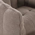 thumbnail image 4 of PORKISS Soft Bean Bag Chair with Footstool, Fluffy Lazy Sofa Chenille Fabric Bean Bags Comfy Couch for Adults Teens, Coffee, 4 of 12
