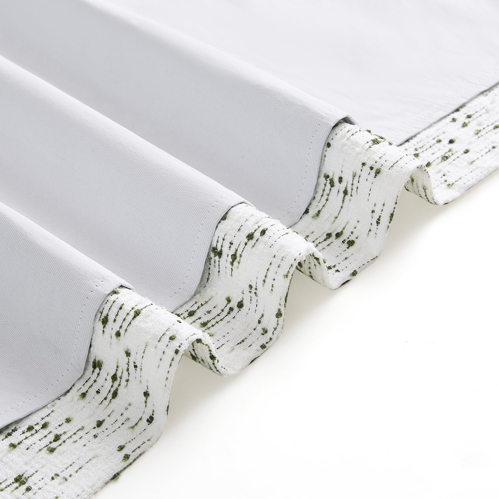 SAN MARCO SUNSHIELD ATELIER Blackout Curtains for Living Spaces, Single Curtain Grommet, 50” x 84”, Green