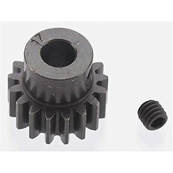 Pignon Extra Dur de 17 Dents en Acier Noirci à 32 Pas - 5 mm