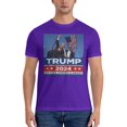 thumbnail image 4 of Yiaed Trump 2024 Print Mens T-Shirt,Lightweight Cotton Tee, Crewneck T-Shirt For Men Basic Tee Shirt-4X-Large, 4 of 5