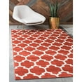 thumbnail image 7 of Unique Loom Philadelphia Trellis Rug Light Terracotta/Beige 2' 2" x 3' Rectangle Geometric Contemporary Perfect For Living Room Bed Room Dining Room Office, 7 of 7