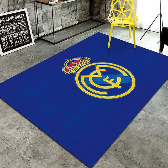 Vintage Carpets Soccer Club Soft Non Slip High Water Absorption Rug For Study Room-week
