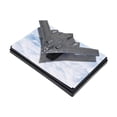 thumbnail image 2 of Maqueta de avión de aleación fundida a presión a escala 1:64, coleccionable para adultos, con detalles realistas. Gris, 2 of 9
