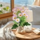 thumbnail image 4 of Decoración del hogar, decoración de habitaciones, decoración de paredes, flores artificiales de margaritas, ramo de simulación, decoraciones navideñas para exteriores, hogar, jardín, flores de margari, 4 of 6