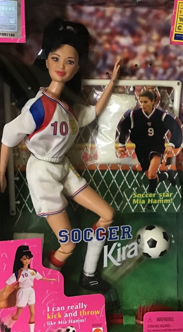 Barbie Soccer Kira 1998 Edition Womens World Cup FIFA