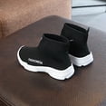 thumbnail image 5 of YYYTop Child Shoes Size 10, Toddler Infant Baby Girls Boy Plain Shoes Sports Shoes Knitted Shoes Toddler Boy Shoes Size 10 Dress Shoes A_Black Up To 30% Off, 5 of 5