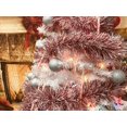 thumbnail image 4 of Super Duper Thick Tinsel Garland Multi-Packs for Christmas, Birthdays, Holiday Decoration, Special Events (2 Mixed Red and White 50 ft.), 4 of 8