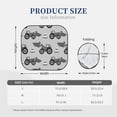 thumbnail image 3 of Kll Gray Tractor Windshield Sun Shade 2-Piece Foldable Car Front Window Sunshade For Most Sedans Suv Truck- Medium, 3 of 7