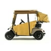 EZGO TXT Golf Cart PRO-TOURING Sunbrella Track Enclosure - Wheat