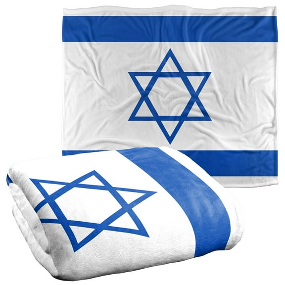 Israeli Flag Officially Licensed Silky Touch Super Soft Throw Blanket 50' x 60'