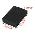 thumbnail image 2 of Uxcell Almohadillas de limpieza sin rayones, esponjas de fregado para cocina, gris oscuro, 10 piezas, 2 of 7