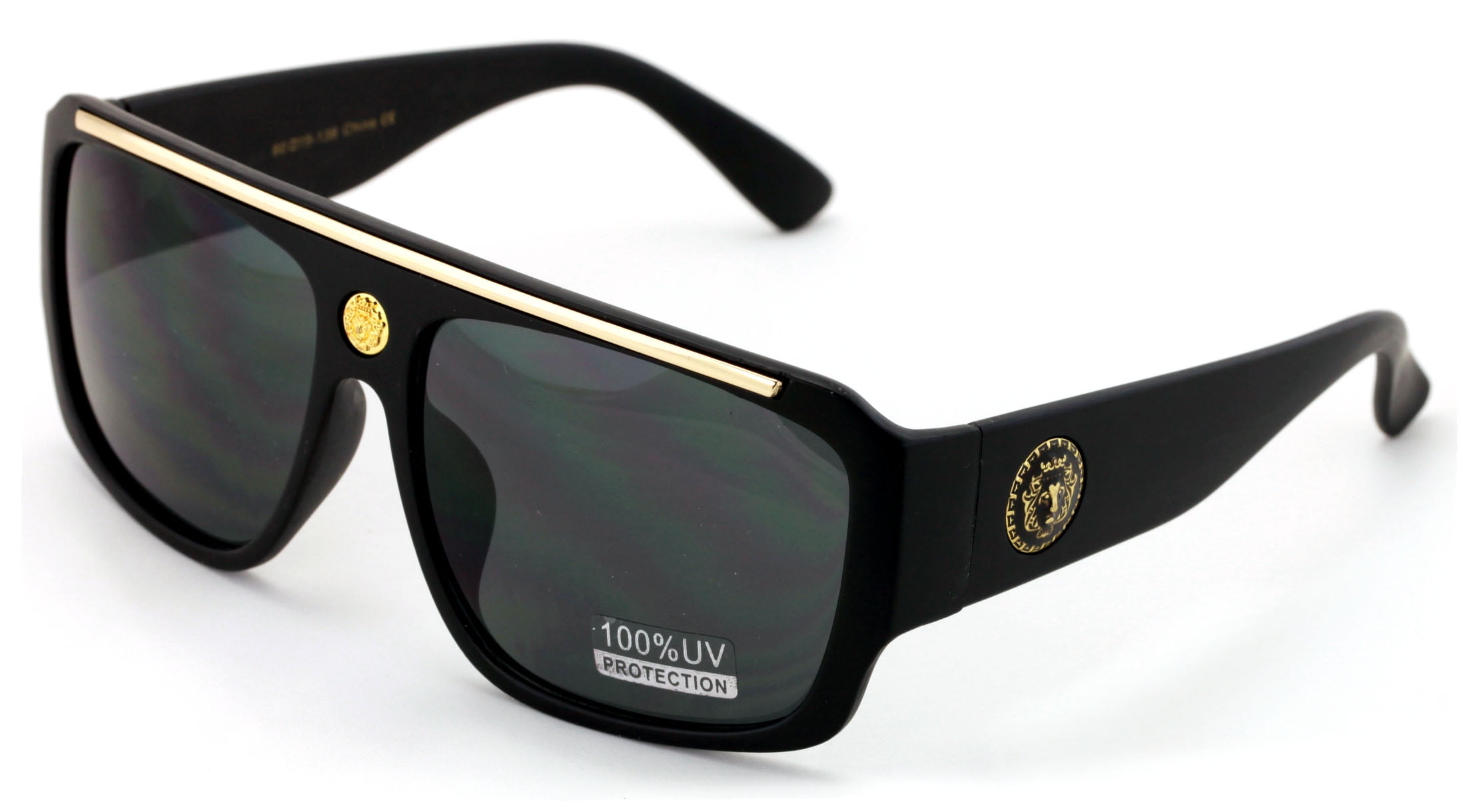 Flat Top Thin Square Frame Sunglasses Unisex Casual Fashion